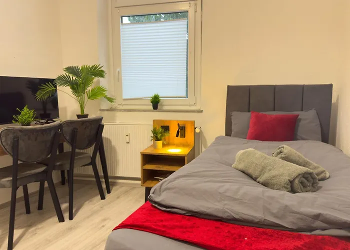 Serviceroom24 - 1 In Wlan - Smart-tv - 24-7 Check-in Und Kueche 公寓 奥伯豪森