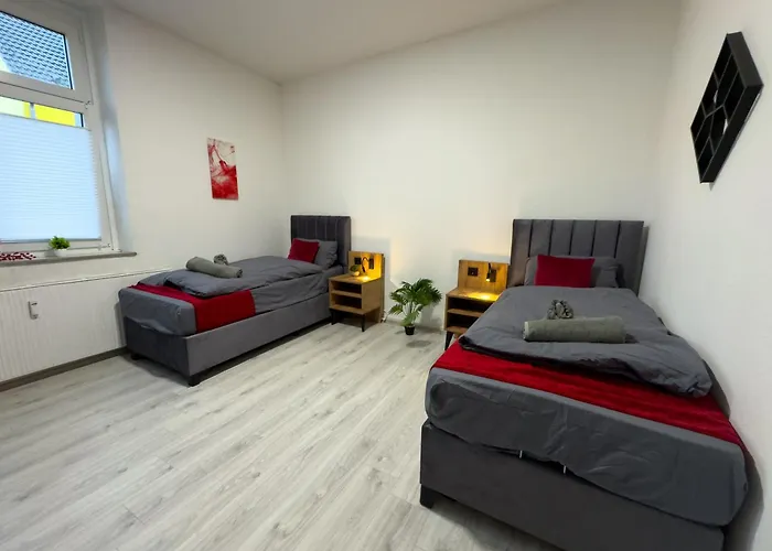 公寓 Serviceroom24 - 1 In Wlan - Smart-tv - 24-7 Check-in Und Kueche *