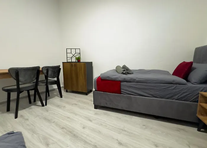 Serviceroom24 - 1 In Wlan - Smart-tv - 24-7 Check-in Und Kueche 公寓 奥伯豪森